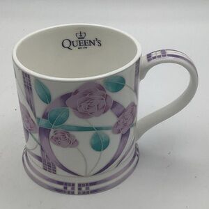 Queen's Mackintosh Lavender Roses Fine Bone China Mug